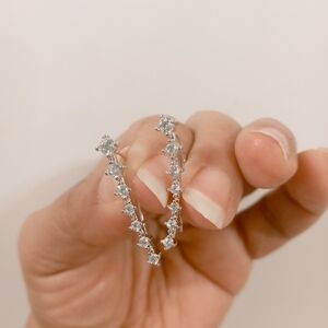 Sterling silver earrings